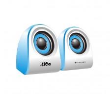 Zebronics Igloo Blue 2.0 Channel 5 W PC Speaker
